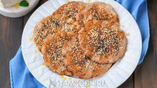 Кукурузные лепешки в духовке