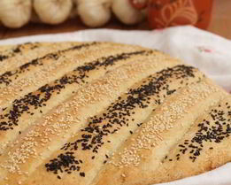 Лепешка полосатая