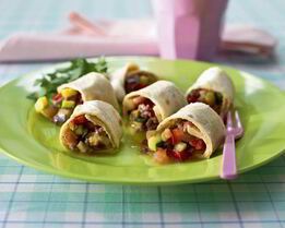 Лепешка с рататуем