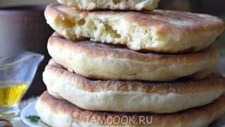 Лепешки на простокваше на сковороде