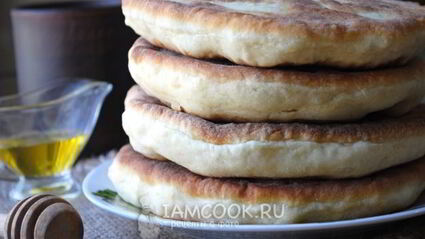 лепешки на простокваше на сковороде