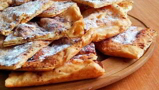 Лепешки на заварном тесте