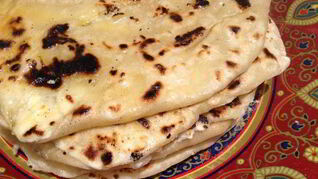 Лепешки с брынзой