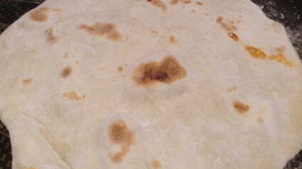 лепешки с брынзой