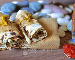 Лепешки с картошкой