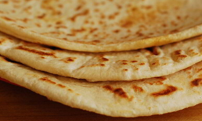 Рецепт лепешки с начинкой на сковороде