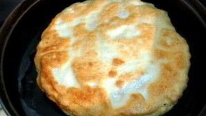 лепешки с сыром на сковороде