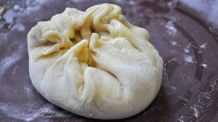 лепешки с творогом и укропом