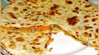 Лепешки с тыквой