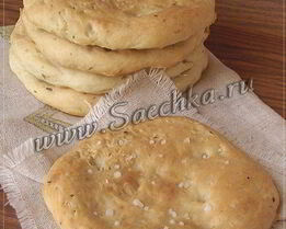 Лепешки в духовке