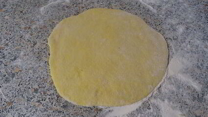 манные лепёшки с куркумой