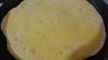 манные лепёшки с куркумой