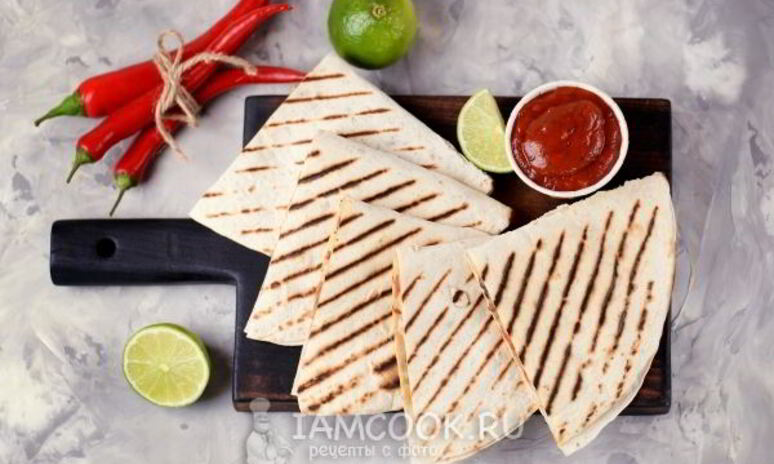 Рецепт мексиканская лепешка с начинкой