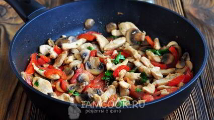 мексиканская лепешка с начинкой