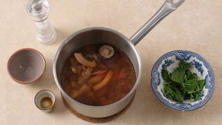 Одзони с лепешками мочи