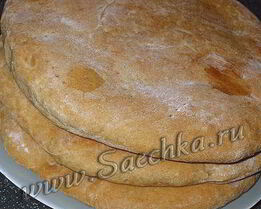 Ржаные лепешки с медом