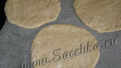 ржаные лепешки с медом