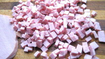 сырно-тыквенные лепешки с колбасой и зеленью