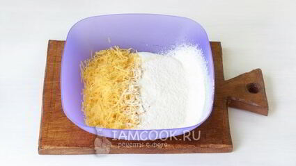 сырные лепешки с начинкой