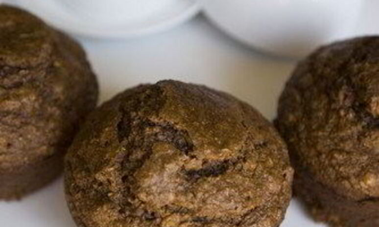 Рецепт банановые маффины с отрубями