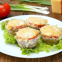 Маффины с сыром