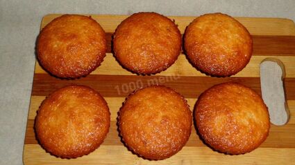 лимонные маффины с лимоном