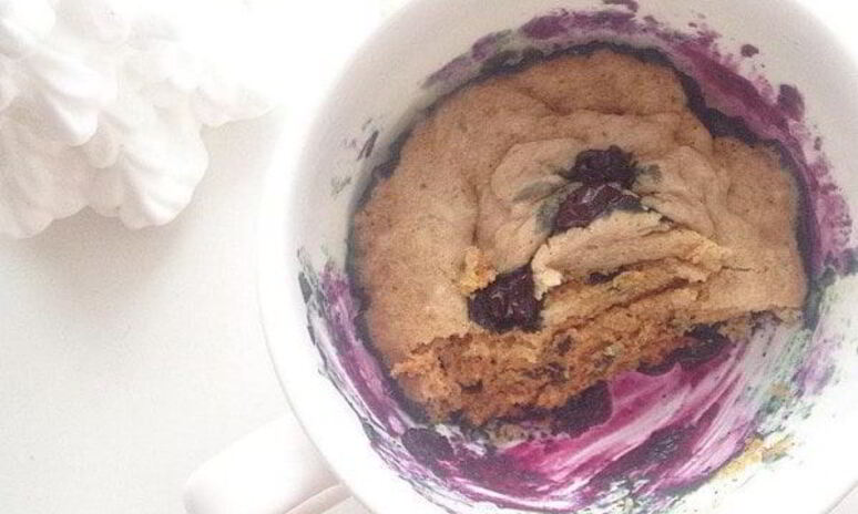 Рецепт маффин с черникой