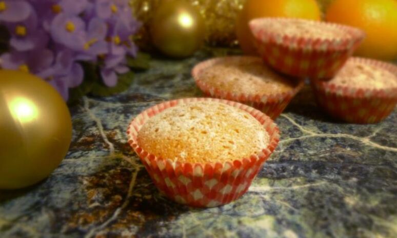 Рецепт маффины апельсинки