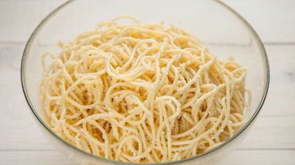 маффины из спагетти