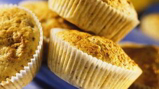 Маффины из творога с бананом