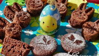 Маффины на джеме