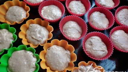 маффины на джеме