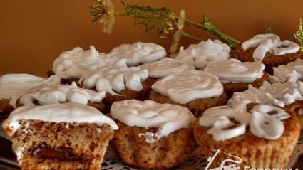 маффины на джеме