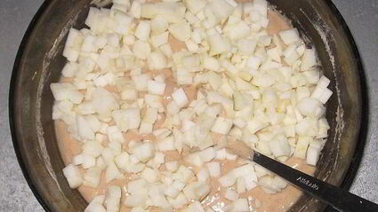 маффины на кислом молоке с яблоками