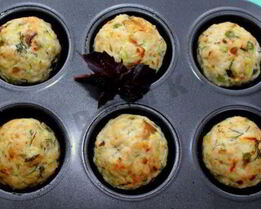 Маффины несладкие из куриных грудок