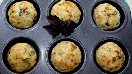 маффины несладкие из куриных грудок