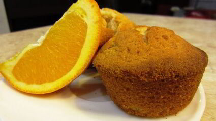 маффины с апельсинами