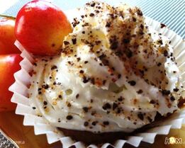 Маффины с черешней