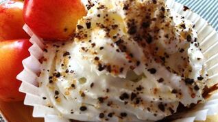 Маффины с черешней