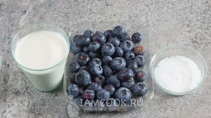 маффины с черникой