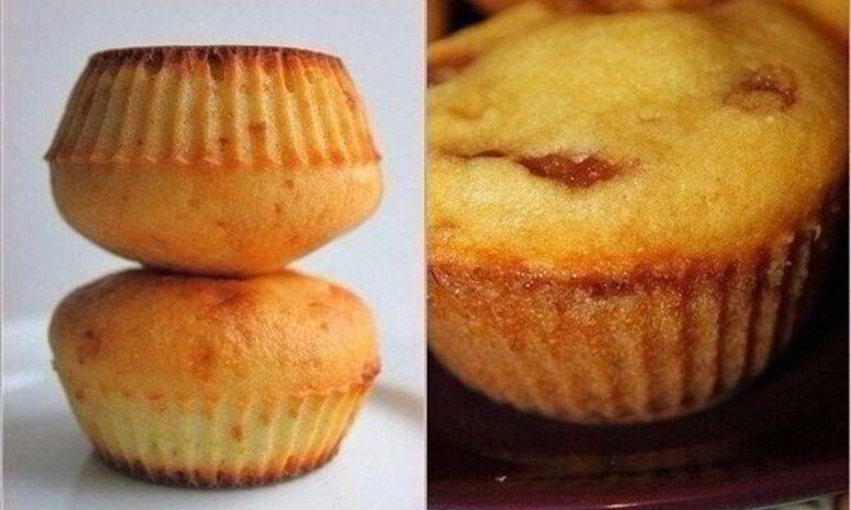 Рецепт маффины с джемом