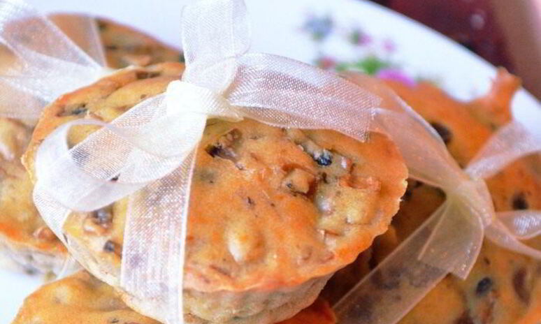 Рецепт маффины с грибами и сыром чеддер