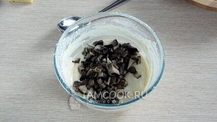 маффины с грибами