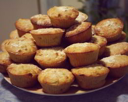 Маффины с грушами и корицей