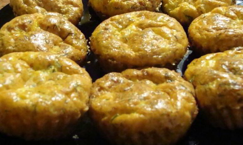 Рецепт маффины с креветками