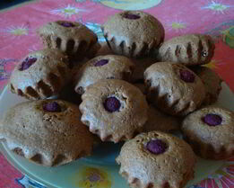 Маффины с малиной