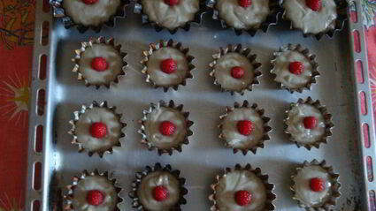 маффины с малиной