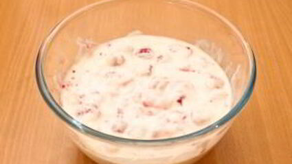 маффины с малиновым кремом и шоколадом