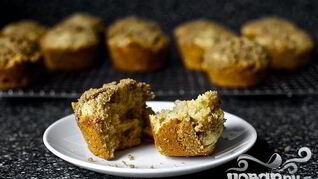 Маффины с ревенем