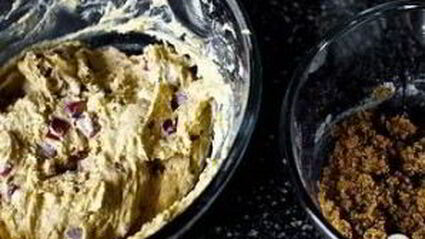 маффины с ревенем